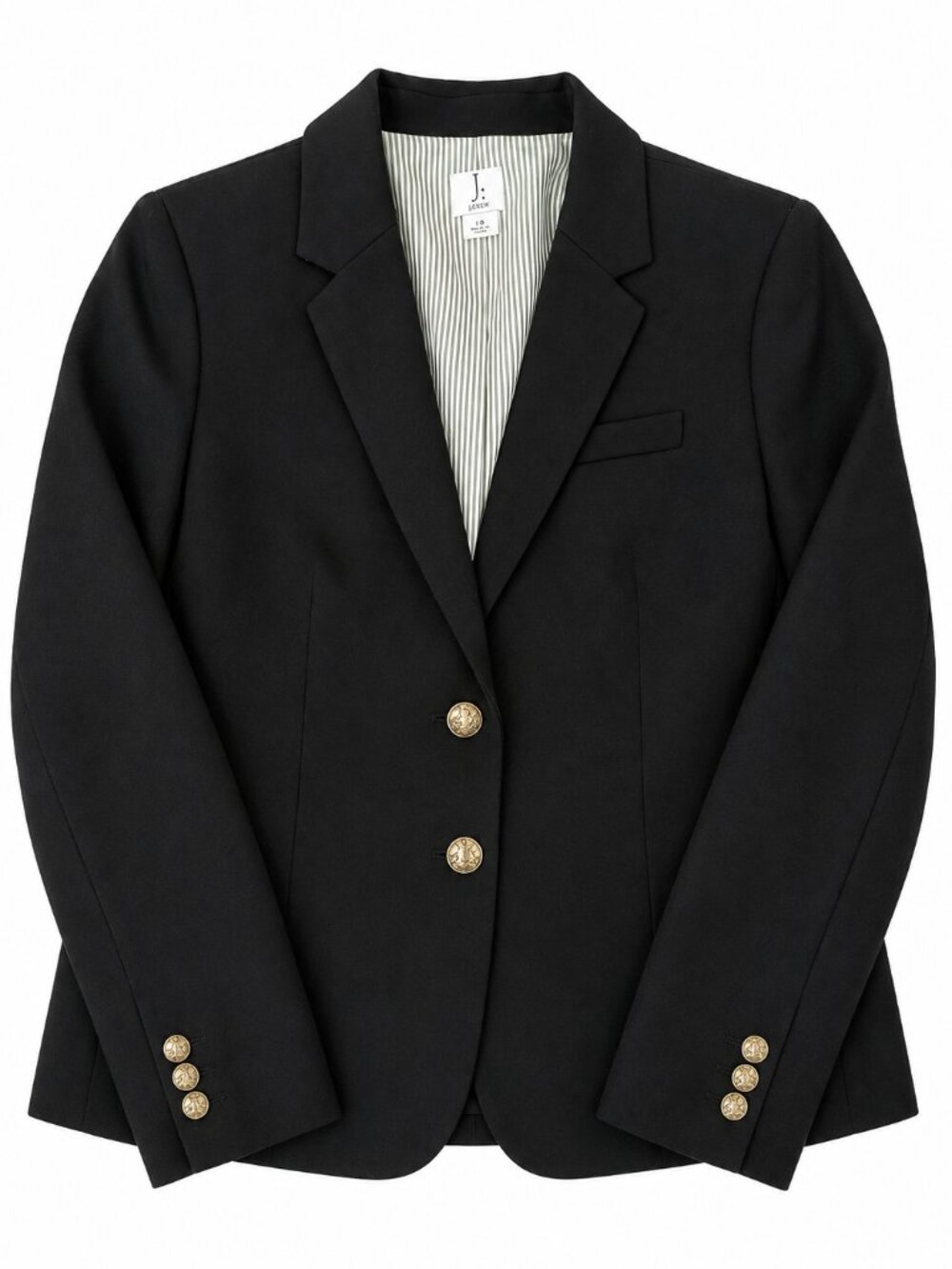 J by J.Crew - Schoolboy Blazer - black - size 10